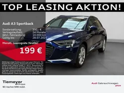 Blau Gebraucht 2024 Audi A3 Sportback Advanced Limousine | 35.180 € (Fairer Preis)