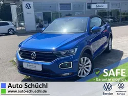Ravennablau metallic Gebraucht 2021 VW T-Roc Cabriolet Beats Cabrio | 26.970 € (Guter Preis)