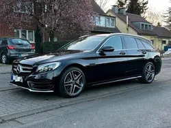 Schwarz Gebraucht 2015 Mercedes C200 AMG line Kombi | 14.500 €