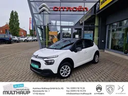 Weiß Gebraucht 2021 Citroën C3 Feel Kleinwagen | 9.900 € (Fairer Preis)