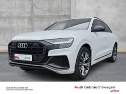 Weiß Gebraucht 2019 Audi Q8 S-Line SUV | 62.580 € (Etwas zu teuer)
