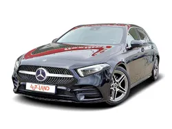 Schwarz Gebraucht 2019 Mercedes A220 AMG line Limousine | 26.990 € (Fairer Preis)