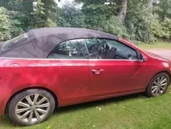 Rot Gebraucht 2013 VW Golf Cabriolet Cabrio | 7.250 € (Guter Preis)