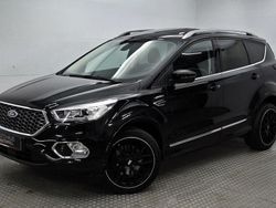 Iridium schwarz Gebraucht 2018 Ford Kuga Vignale SUV | 18.300 € (Fairer Preis)