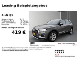 Chronosgrau metallic Gebraucht 2024 Audi Q3 Advanced Plus SUV | 35.324 € (Superpreis)