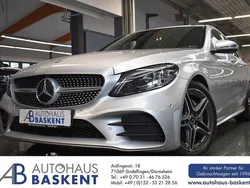 Silber Gebraucht 2018 Mercedes C220 AMG line Limousine | 26.980 € (Etwas zu teuer)