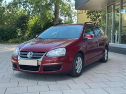 Weinrot Gebraucht 2007 VW Golf V Sportline Kombi | 1.990 € (Superpreis)