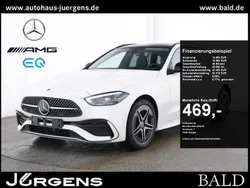 Polarweiß Gebraucht 2025 Mercedes C300e AMG Kombi | 49.790 € (Guter Preis)