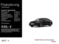 Mythosschwarz metallic Gebraucht 2024 Audi A7 Sportback Ambiente Kleinwagen | 72.949 € (Fairer Preis)