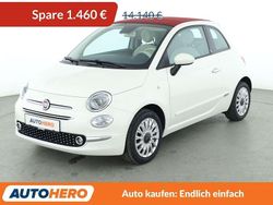 Bianco bianco/ bossa nova Gebraucht 2020 Fiat 500C Lounge Cabrio | 12.680 € (Fairer Preis)