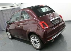 Opera bordeaux met. Gebraucht 2021 Fiat 500C Dolcevita Cabrio | 15.499 € (Etwas zu teuer)