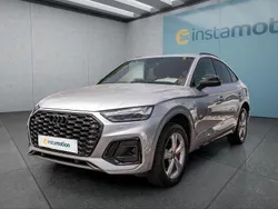 Silber Gebraucht 2024 Audi Q5 Sportback SUV | 50.299 € (Fairer Preis)