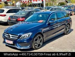 Blau Gebraucht 2018 Mercedes C220 AMG Limousine | 20.800 € (Guter Preis)