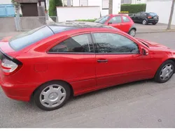Rot Gebraucht 2006 Mercedes C160 Coupé | 5.267 € (Fairer Preis)