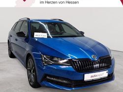 Race blau metallic Gebraucht 2020 Skoda Superb SportLine Kombi | 27.990 € (Fairer Preis)