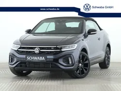 Grau Gebraucht 2024 VW T-Roc Cabriolet R-line Cabrio | 37.410 € (Etwas zu teuer)