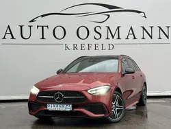 Hyazinthrot metalliclack Gebraucht 2022 Mercedes C220 AMG line Kombi | 41.250 € (Etwas zu teuer)