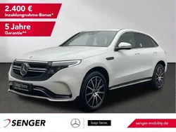 Weiß Gebraucht 2021 Mercedes EQC400 AMG SUV | 35.690 € (Fairer Preis)
