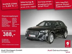 Mythosschwarz metallic Gebraucht 2024 Audi Q3 S-Line SUV | 39.620 € (Guter Preis)