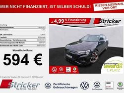 Mythosschwarz metallic Gebraucht 2023 Audi Q8 e-tron S-Line SUV | 49.949 €