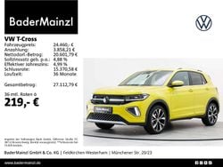 Gelb Gebraucht 2024 VW T-Cross R-line SUV | 23.990 € (Guter Preis)