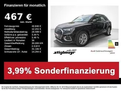 Mythosschwarz metallic Gebraucht 2024 Audi Q3 Advanced Plus SUV | 40.280 € (Guter Preis)