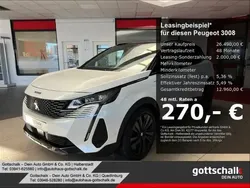 Weiß Gebraucht 2021 Peugeot 3008 GT SUV | 26.490 € (Etwas zu teuer)