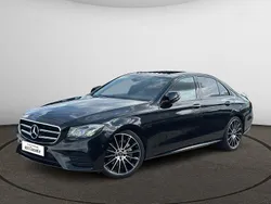 Obsidianschwarz Gebraucht 2017 Mercedes E220 AMG line Limousine | 28.500 € (Fairer Preis)