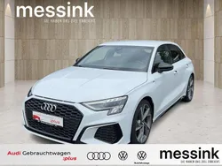 Weiß Gebraucht 2021 Audi A3 Sportback S-Line Limousine | 21.650 € (Fairer Preis)