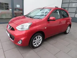 Rot Gebraucht 2014 Nissan Micra Acenta Kleinwagen | 3.985 € (Guter Preis)