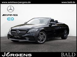 Schwarz metalliclack obsidianschwarz Gebraucht 2020 Mercedes C200 AMG Cabrio | 29.550 € (Guter Preis)