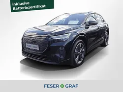 Mythosschwarz metallic Gebraucht 2024 Audi Q4 e-tron Ambiente SUV | 44.840 € (Fairer Preis)