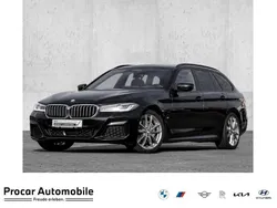 Schwarz Gebraucht 2022 BMW 530 M Sport Kombi | 36.780 € (Fairer Preis)