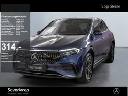 Blaulack spektralblau (metallic) Gebraucht 2024 Mercedes EQA250 AMG SUV | 39.425 € (Fairer Preis)
