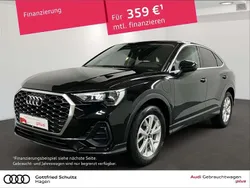 Mythosschwarz metallic Gebraucht 2021 Audi Q3 Sportback SUV | 28.810 € (Guter Preis)