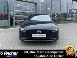 Blau Gebraucht 2023 Mazda 3 Exclusive-Line Limousine | 28.990 € (Etwas zu teuer)