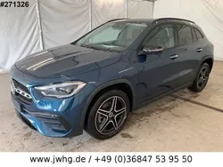 Blue metallic Gebraucht 2022 Mercedes GLA250 AMG line SUV | 36.950 € (Guter Preis)