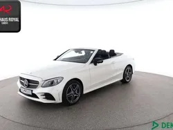 Weiss (metallic) Gebraucht 2019 Mercedes C400 AMG Cabrio | 38.880 € (Fairer Preis)