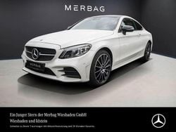 Diamantweiß Gebraucht 2021 Mercedes C400 AMG line Coupé | 37.880 € (Fairer Preis)