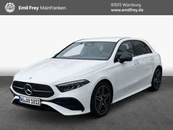Polarweiß Gebraucht 2024 Mercedes A180 AMG Limousine | 34.800 € (Fairer Preis)