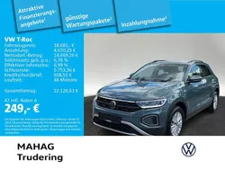 Blau Gebraucht 2022 VW T-Roc Life SUV | 18.681 € (Guter Preis)