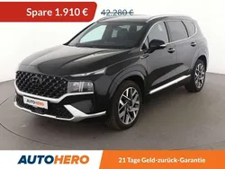 Schwarz Gebraucht 2022 Hyundai Santa Fe Signature SUV | 40.370 € (Fairer Preis)