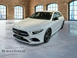 Weiß unilack polarweiß Gebraucht 2022 Mercedes A180 AMG Limousine | 26.800 € (Guter Preis)