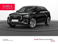 Mythosschwarz metallic Gebraucht 2024 Audi Q2 S-Line SUV | 31.880 € (Teuer)