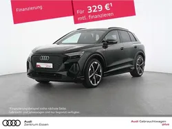 Mythosschwarz metallic Gebraucht 2021 Audi Q4 e-tron S-Line SUV | 32.880 € (Superpreis)