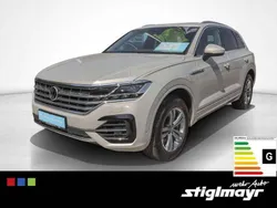 Beige Gebraucht 2021 VW Touareg R-line SUV | 51.740 € (Fairer Preis)