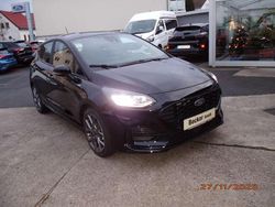 Obsidianschwarz metallic Gebraucht 2023 Ford Fiesta ST-Line Kleinwagen | 19.990 € (Fairer Preis)