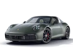Aventuringrünmetallic Gebraucht 2020 Porsche 911 Targa 4S Cabrio | 149.750 € (Superpreis)