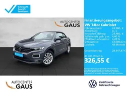 Grau Gebraucht 2021 VW T-Roc Cabriolet R-line Cabrio | 24.980 € (Fairer Preis)