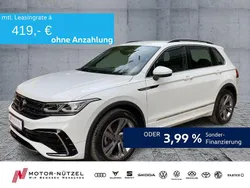 Pure white Gebraucht 2022 VW Tiguan R-line SUV | 30.990 € (Guter Preis)